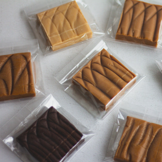 Bulk Pack - Classic Fudge - 64 x Medium Blocks 5x5cm