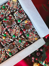 Load image into Gallery viewer, Festive Christmas Chocolate Brownies
