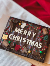 Load image into Gallery viewer, Merry Christmas Chocolate Brownie Slab
