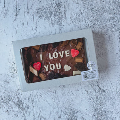 Custom Chocolate Brownie Slab