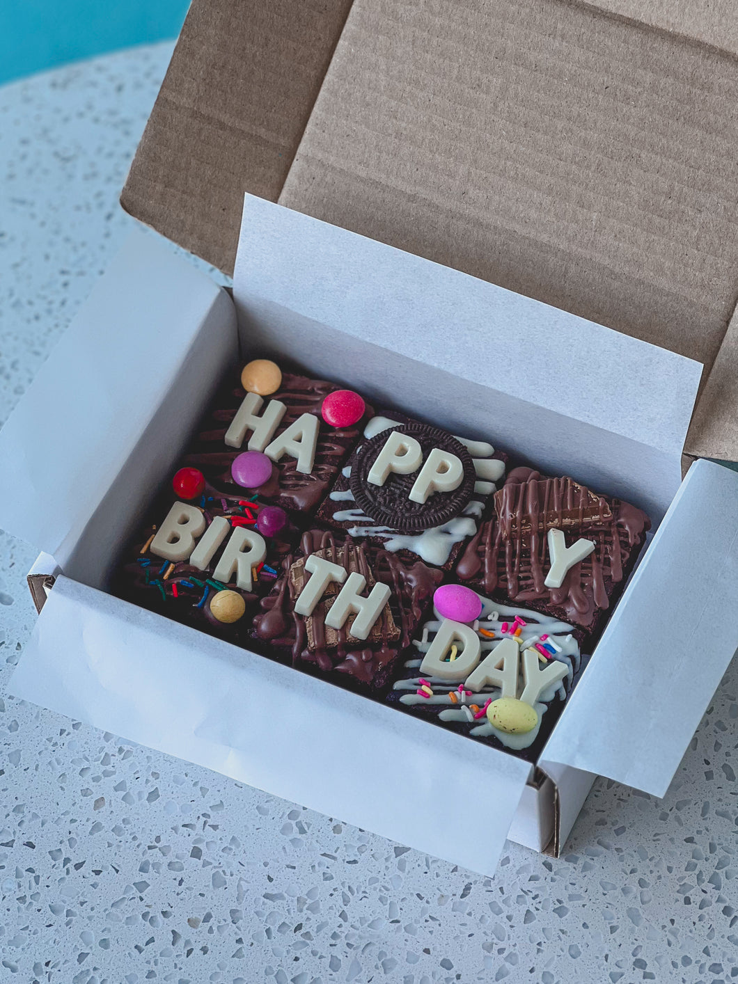 Birthday Brownie Box