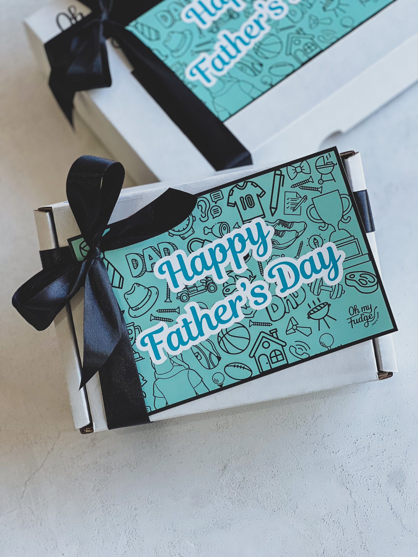 Father's Day Chocolate Brownies - Love You Dad