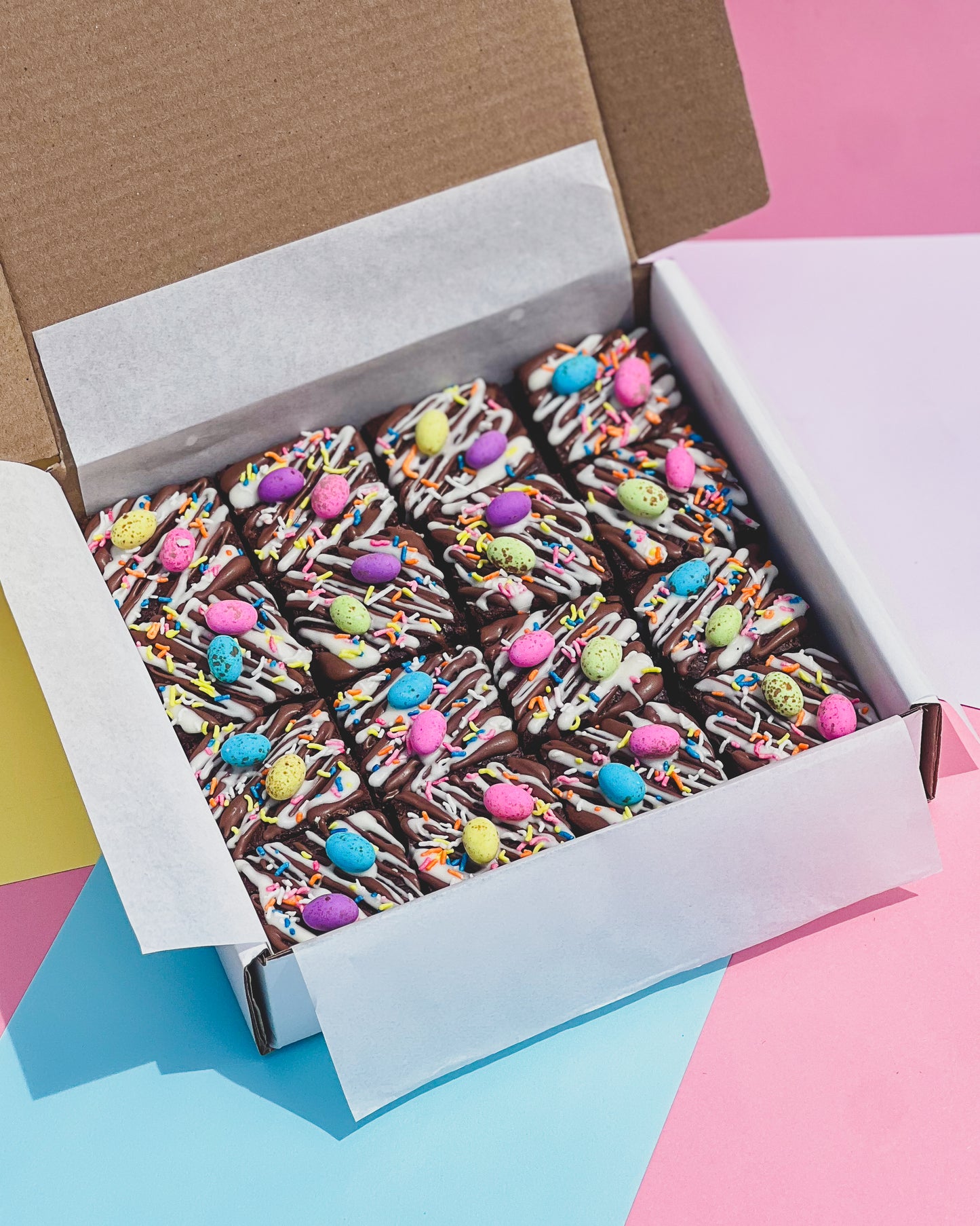 Speckled Egg Chocolate Brownies