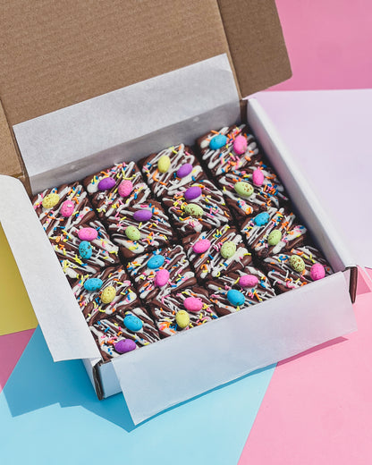 Speckled Egg Chocolate Brownies