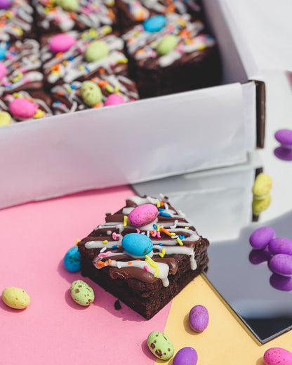 Speckled Egg Chocolate Brownies