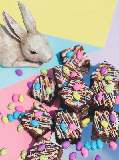 Speckled Egg Chocolate Brownies