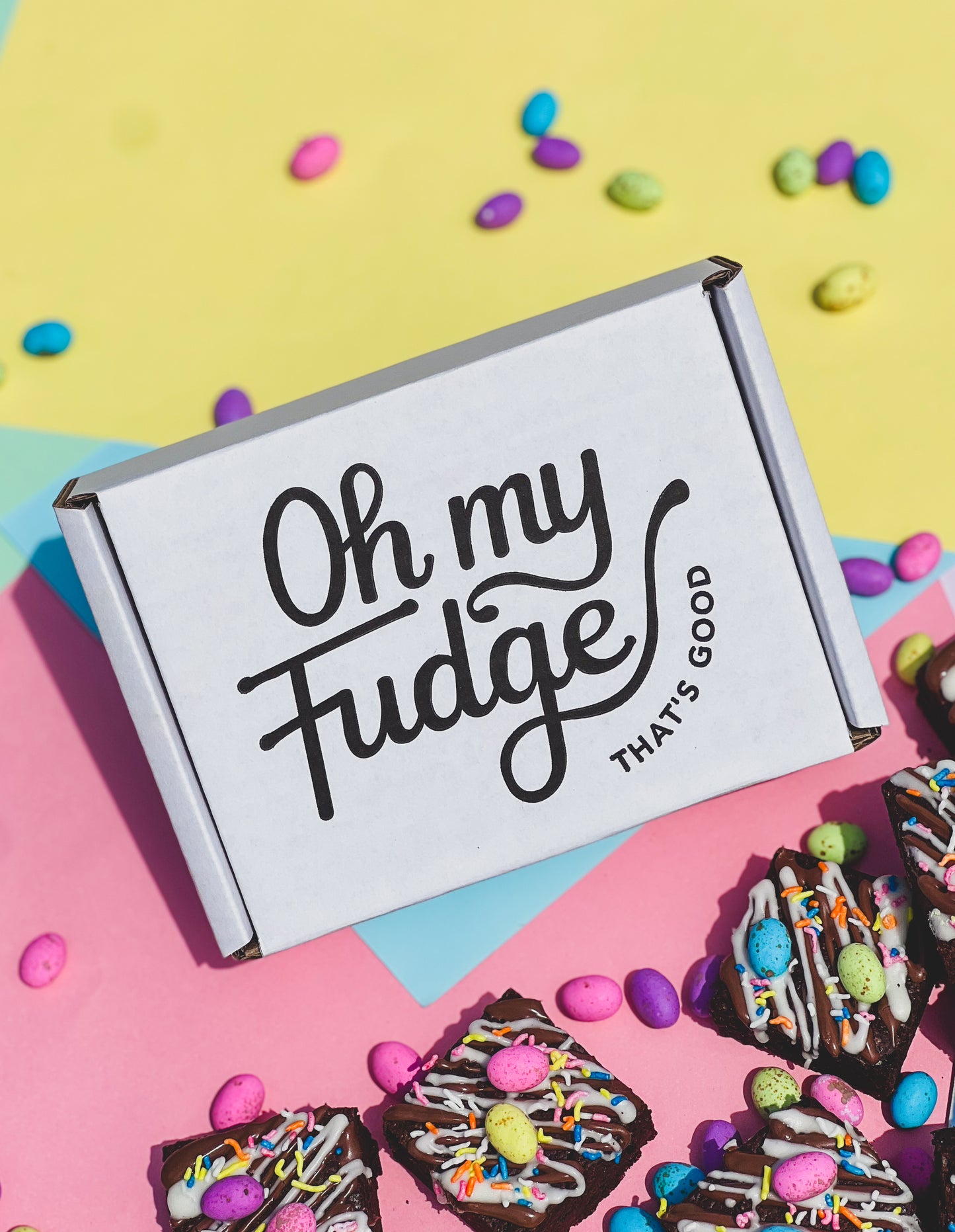 Speckled Egg Chocolate Brownies