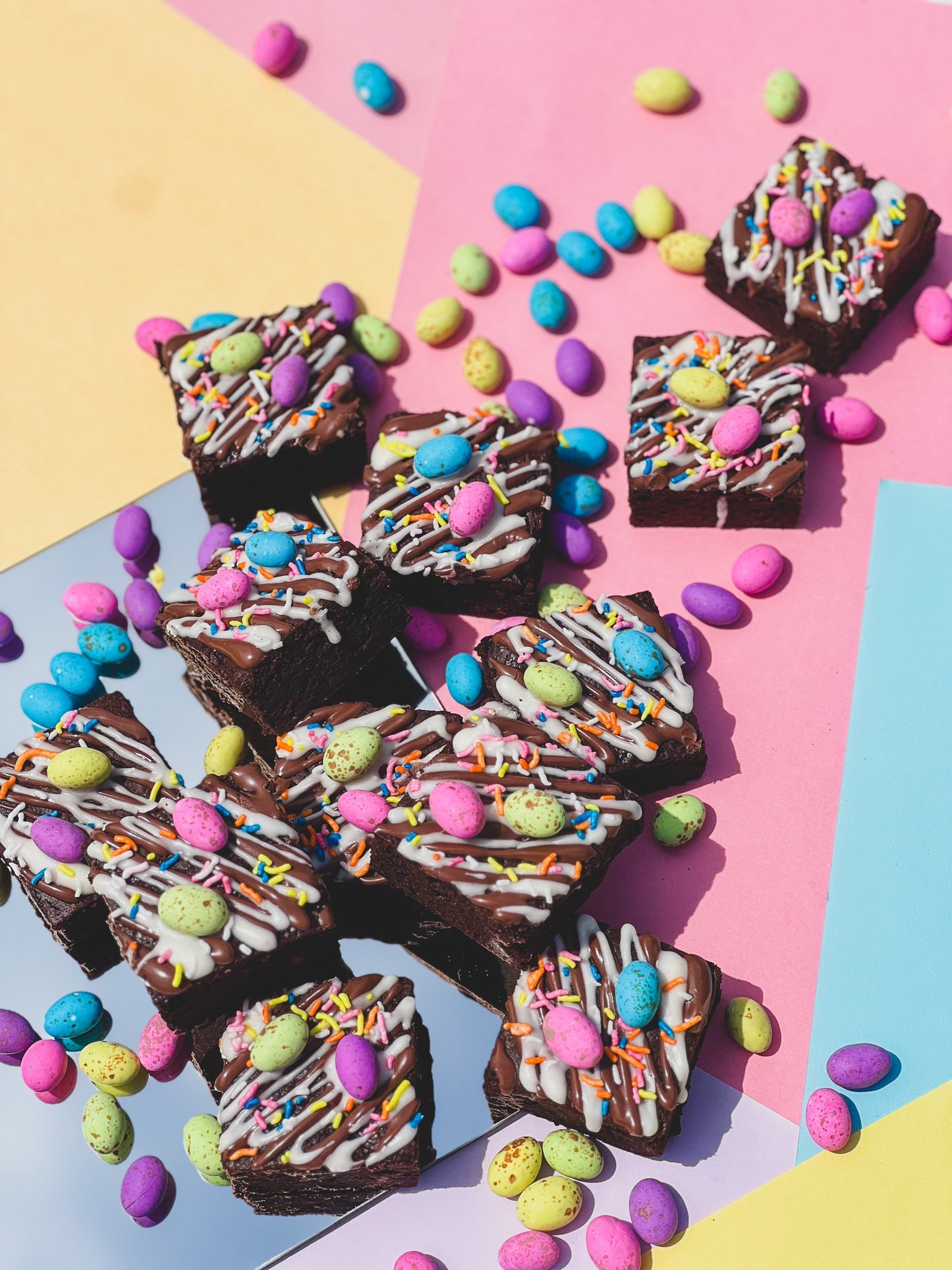 Speckled Egg Chocolate Brownies