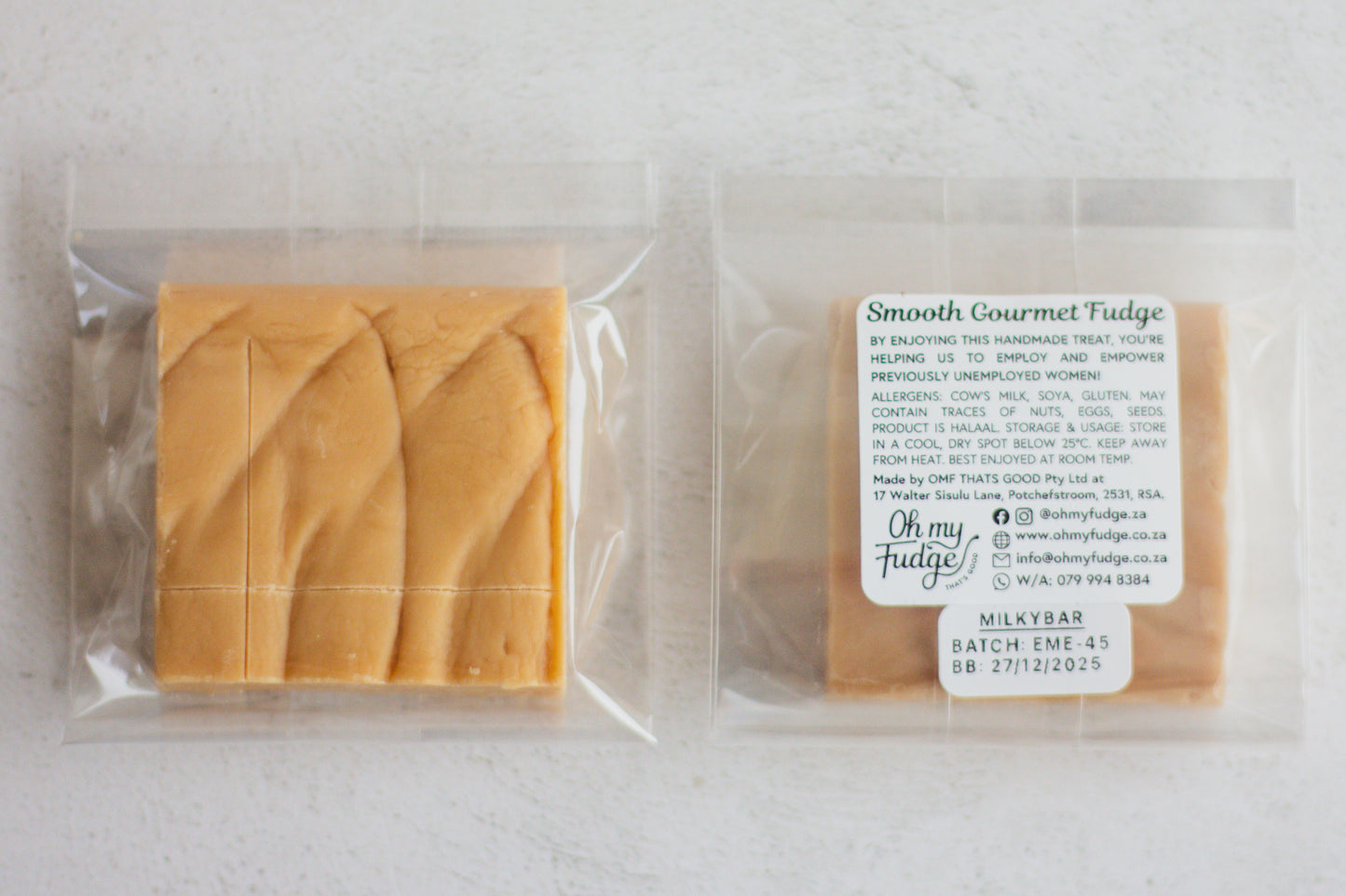 Classic Fudge - 5x5cm Medium Block