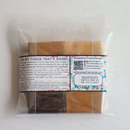 Classic Fudge - 4 Piece Pack
