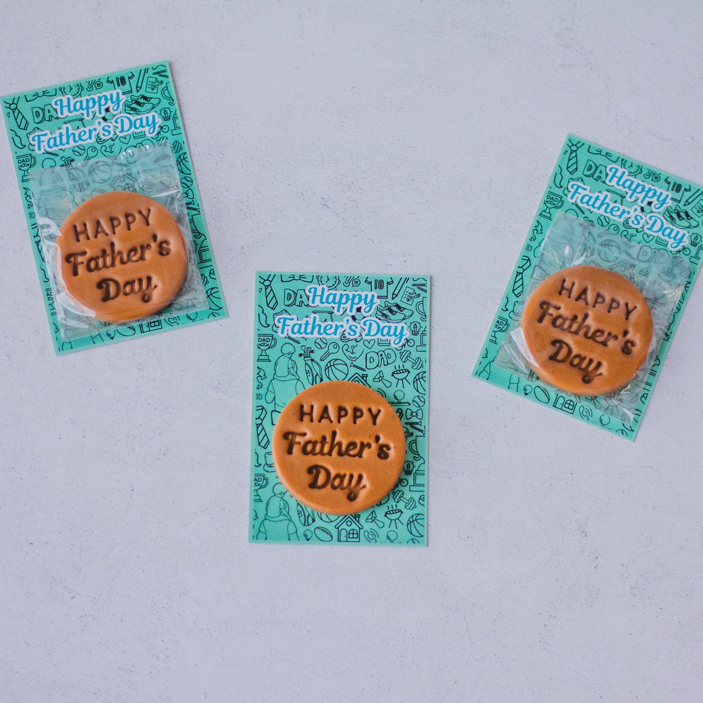 Father's Day Fudge, with Backing Card - 22g Small