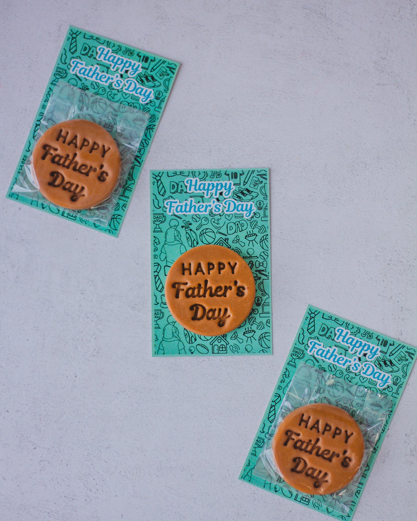 Father's Day Fudge, with Backing Card - 22g Small